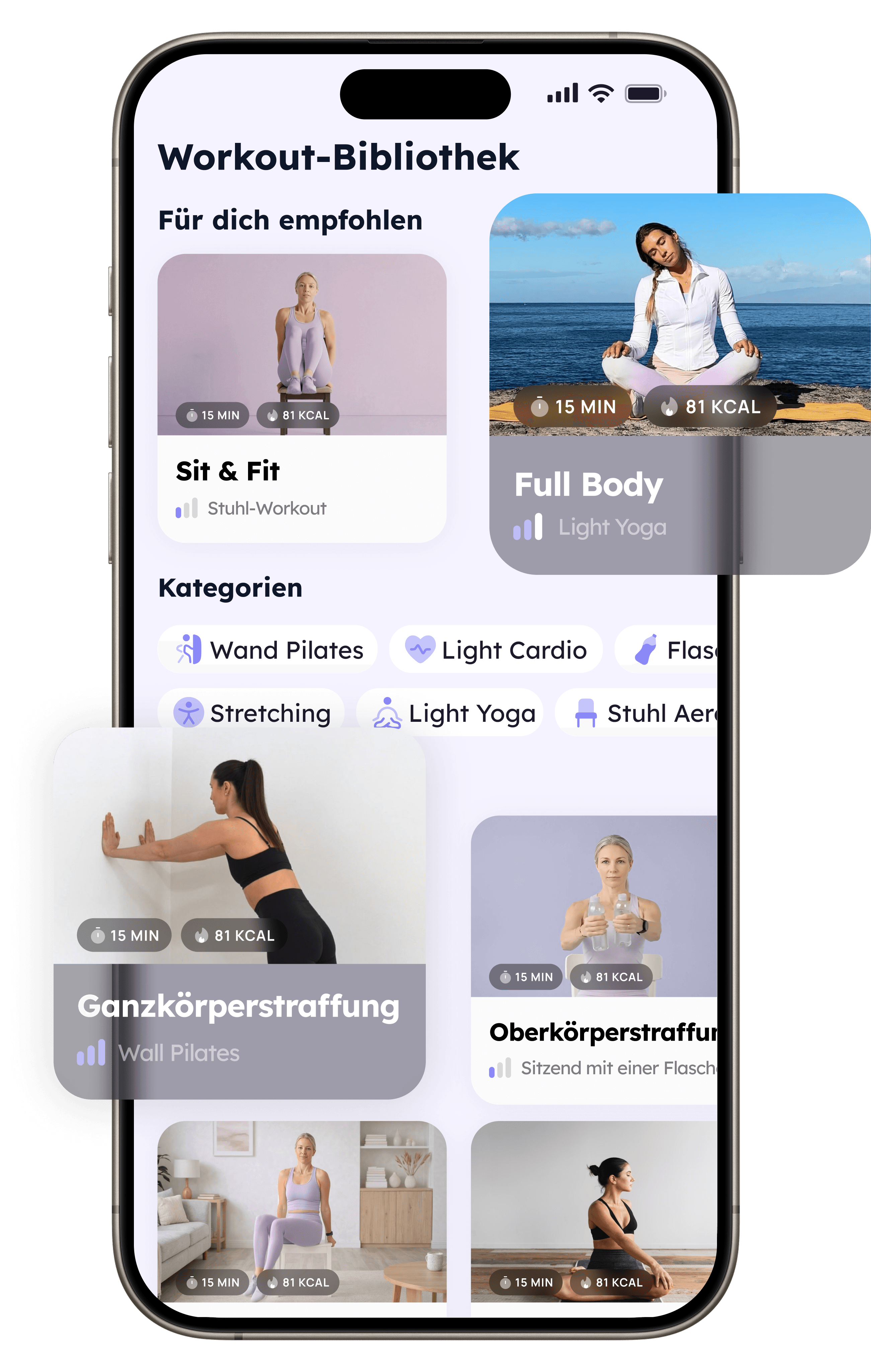Movina – Trainingsplan